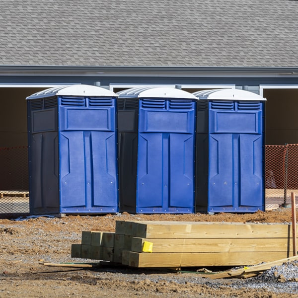 how do you dispose of waste after the portable toilets have been emptied in Oriska ND